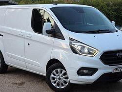White Used 2022 Ford Transit Custom Limited | £10,499 (Super price)