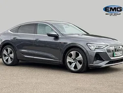 Grey Used 2022 Audi e-tron Sportback S-Line SUV | £22,995 (Good price)