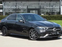 Grey Used 2025 Mercedes C200 AMG Line Premium Sedan | £39,250 (Expensive)