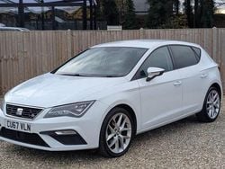 White Used 2017 Seat Leon FR Hatchback | £7,700 (Fair price)