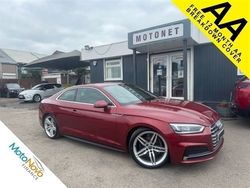 Red Used 2019 Audi A5 S-Line Coupe | £12,980 (Good price)