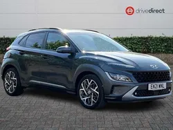 Grey Used 2021 Hyundai Kona Premium SUV | £15,204 (Fair price)