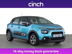 Blue Used 2021 Citroën C3 PureTech Hatchback | £10,349 (Fair price)