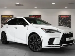 F sport white metallic Used 2024 Lexus RX500h Sport Line SUV | £64,950 (Fair price)