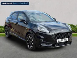 Black Used 2022 Ford Puma Gen-E ST-Line X Hatchback | £13,799