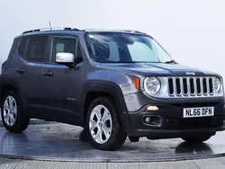 Black Used 2016 Jeep Renegade Limited SUV | £8,999 (Fair price)