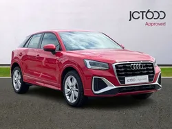Red Used 2021 Audi Q2 S-Line SUV | £16,500 (Fair price)