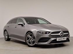 Grey Used 2019 Mercedes CLA200 AMG Line Premium Estate | £21,498