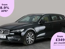 Black Used 2021 Volvo V60 Inscription Estate | £21,626 (Fair price)