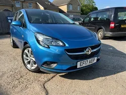Blue Used 2017 Vauxhall Corsa Hatchback | £8,490 (Fair price)
