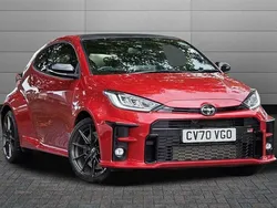 Scarlet flare Used 2020 Toyota Yaris Hatchback | £28,150 (Fair price)