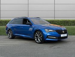 Blue Used 2019 Skoda Superb SportlinePlus Estate | £18,445 (Fair price)