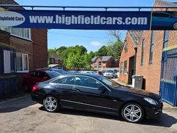 Black Used 2010 Mercedes E350 Coupe | £2,990 (Expensive)