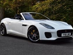 White Used 2018 Jaguar F-Type R-Dynamic Cabriolet | £31,000 (Good price)
