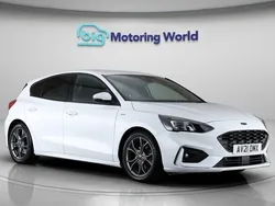White Used 2021 Ford Focus ST-Line Hatchback | £13,400 (Fair price)