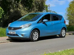 Blue Used 2017 Nissan Note Acenta Premium MPV | £3,995 (Fair price)