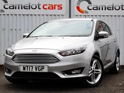 Silver Used 2017 Ford Focus Titanium Hatchback | £7,990 (Fair price)