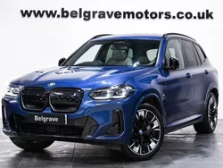 Blue Used 2023 BMW iX3 M Sport SUV | £34,980 (Fair price)