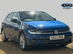 Blue Used 2023 VW Polo Style Hatchback | £16,695 (Fair price)