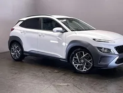 White Used 2022 Hyundai Kona Premium SUV | £17,599 (Fair price)