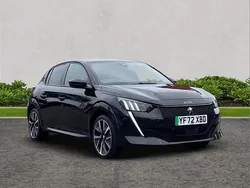 Black Used 2022 Peugeot e-208 Premium Hatchback | £13,500 (Fair price)