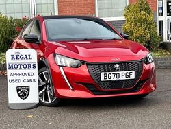 Red Used 2020 Peugeot 208 GT-line Hatchback | £14,395 (Fair price)