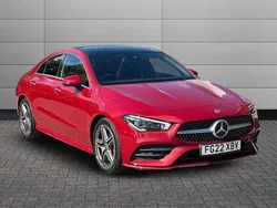 Patagonia red Used 2022 Mercedes CLA180 AMG Line Premium Plus Sedan | £26,450 (Fair price)