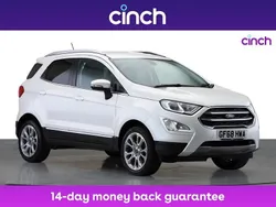 White Used 2018 Ford Ecosport Titanium SUV | £8,149 (A bit pricey)