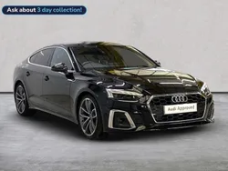 Black Used 2022 Audi A5 S-Line Coupe | £24,695 (Good price)