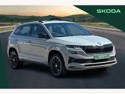 Grey Used 2022 Skoda Karoq SportLine SUV | £23,470 (Fair price)