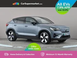 Grey Used 2022 Volvo C40 Pro SUV | £24,997 (Fair price)