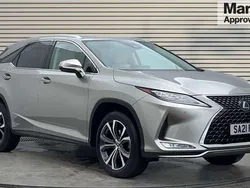 Silver Used 2021 Lexus RX450h Sport Line SUV | £29,332 (Fair price)