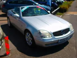 Silver Used 1999 Mercedes SLK230 Cabriolet | £2,995 (Fair price)