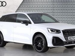 White Used 2025 Audi Q2 Black Edition SUV | £30,446