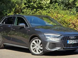 Grey Used 2021 Audi A3 Sportback e-tron S-Line Sedan | £14,350 (A bit pricey)