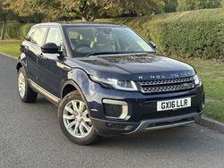 Blue Used 2016 Land Rover Range Rover evoque SE Estate | £8,990 (Fair price)