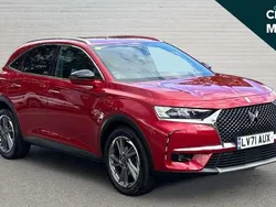 Red Used 2021 DS Automobiles DS7 Crossback Prestige SUV | £20,968 (A bit pricey)