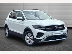 Pure white New 2025 VW T-Cross Life SUV | £22,850 (A bit pricey)