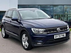 Blue Used 2020 VW Tiguan Match SUV | £19,225 (Fair price)