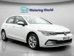 White Used 2021 VW Golf VIII Life Hatchback | £15,700 (Good price)