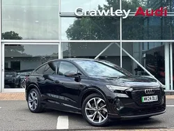 Black Used 2024 Audi Q4 Sportback e-tron Comfort SUV | £36,390 (Expensive)