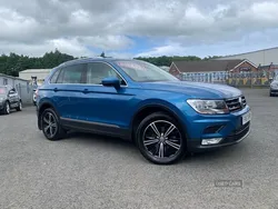 Blue Used 2017 VW Tiguan SE SUV | £13,495 (Fair price)