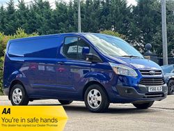 Blue Used 2016 Ford Transit Custom Limited Van | £11,490 (Fair price)