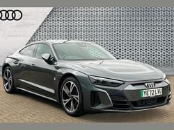 Grey Used 2022 Audi e-tron GT quattro Comfort Sedan | £37,957 (Fair price)