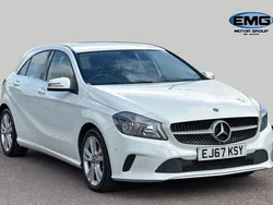 White Used 2017 Mercedes A180 Executive Hatchback | £10,295 (Fair price)