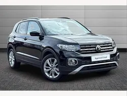 Black Used 2021 VW T-Cross Active SUV | £18,995 (Fair price)