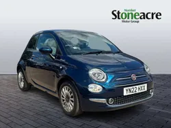 Blue Used 2022 Fiat 500 Dolcevita Hatchback | £10,995 (Fair price)