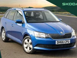 Blue Used 2016 Skoda Fabia SE Estate | £10,995 (Fair price)