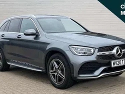 Grey Used 2020 Mercedes GLC300e AMG line SUV | £25,024 (Good price)
