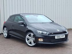 Black Used 2016 VW Scirocco R-line Coupe | £12,998 (A bit pricey)